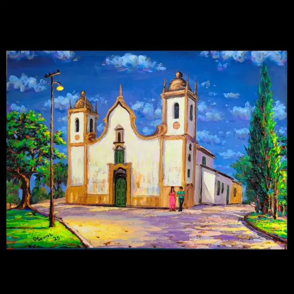 Idílio noturno na Igreja Matriz de Seia