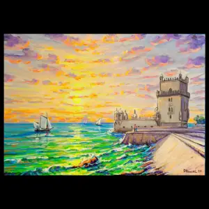 Crepúsculo na Torre de Belém
